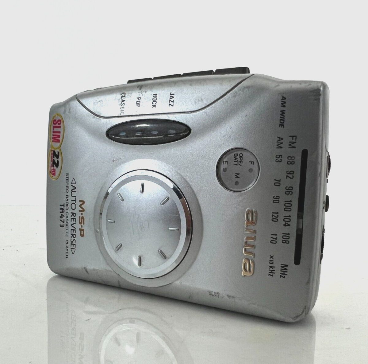 AIWA HS-TA473 AM/FM Stereo Cassette Player/Cassette | eBay