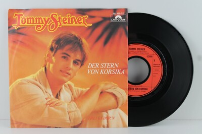 7'' Single - TOMMY STEINER - Der Stern von Korsika - Frei gebor´n - Polydor 1985
