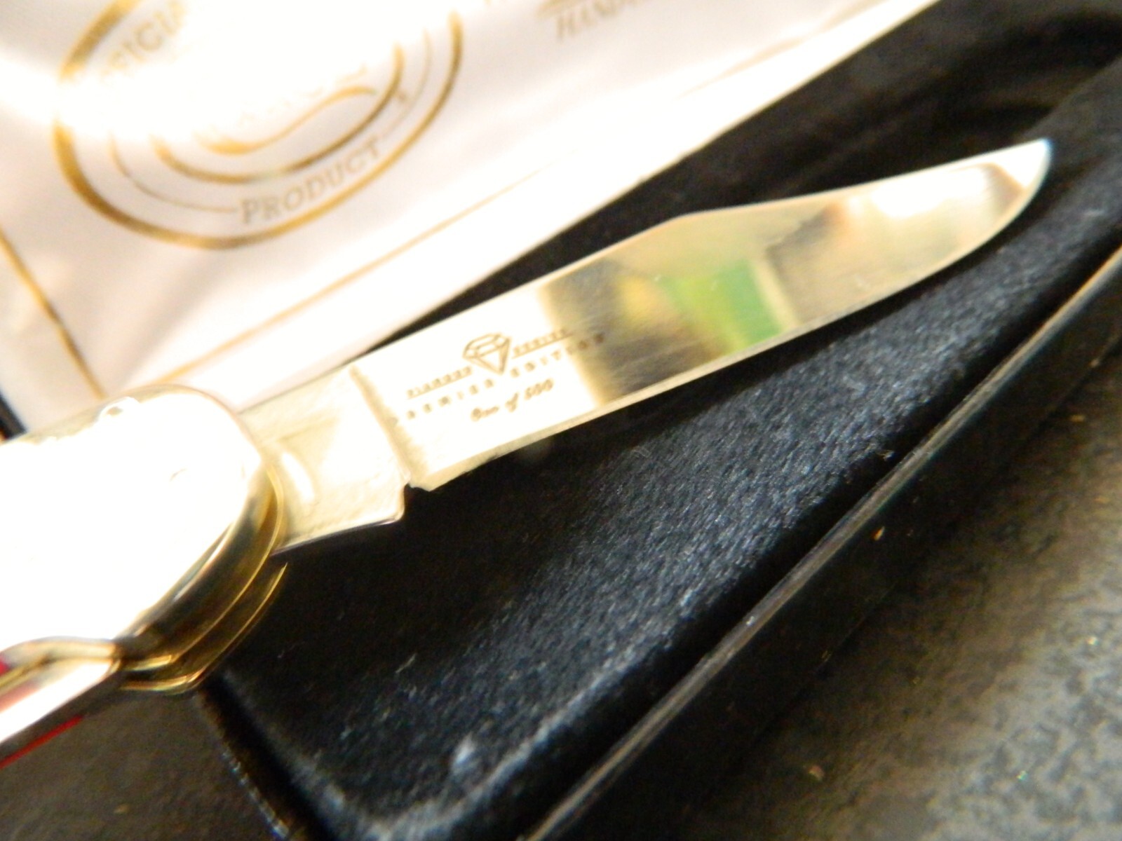 CASE & SONS CUTLERY 4" COPPERHEAD POCKET KNIFE 1 OF 500 CUSTOM LIMITED EDITION