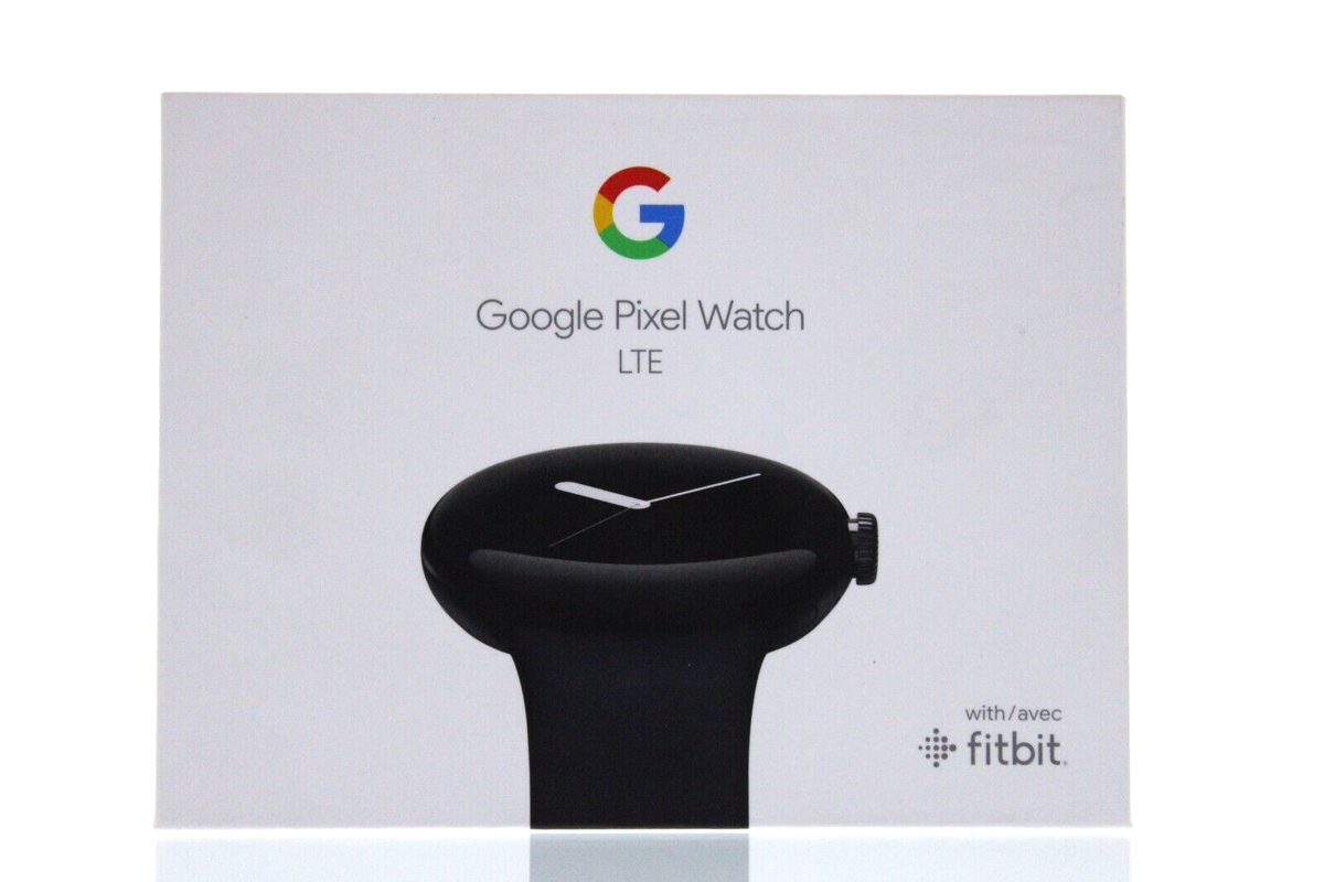 Google Pixel Watch 41mm Matte Black Stainless Steel Case