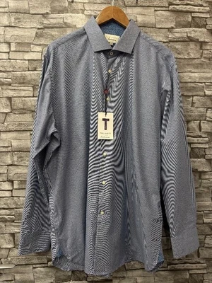 BNWT blue ted baker endurance long sleeve shirt button down shirt size XL CG R23 - Image 1 of 4