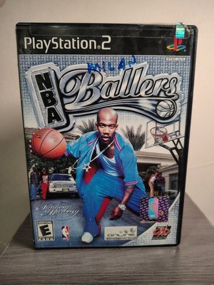 NBA Ballers PS2 (Sony PlayStation 2, 2006) No Manual Resurfaced Tested