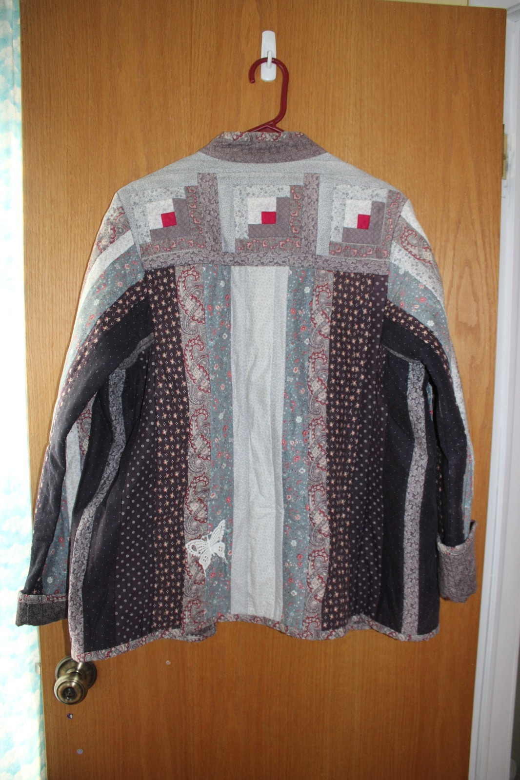 Handmade Women's Patchwork Quilted Jacket Multico… - image 2