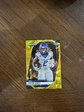 2025 Panini Prizm Draft Ashton Jeanty Gold Ice #13 Rookie RC Boise State Broncos