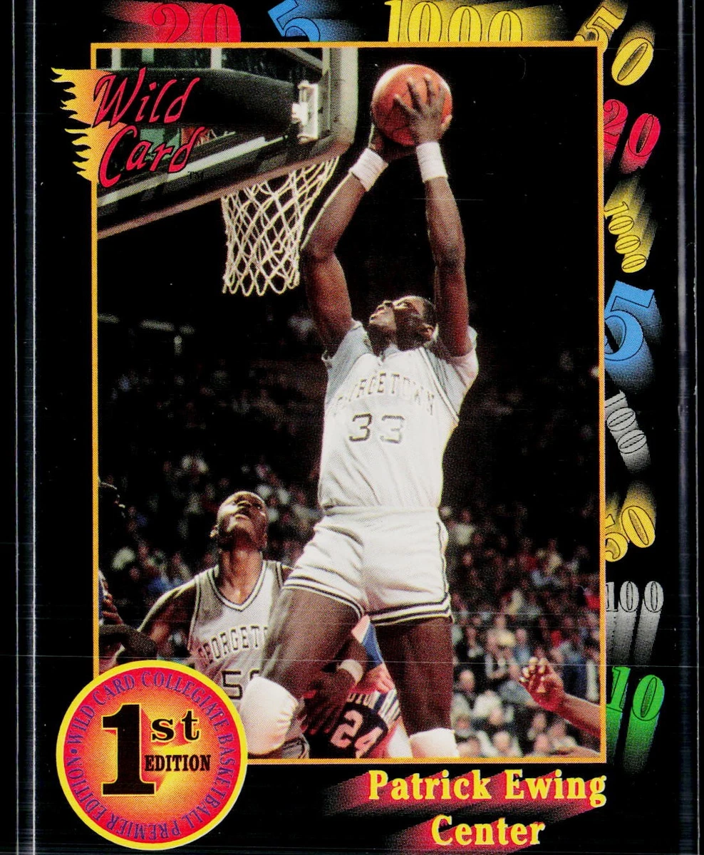 Wild Card Collegiate Patrick Ewing 1992 #15 for sale | eBay