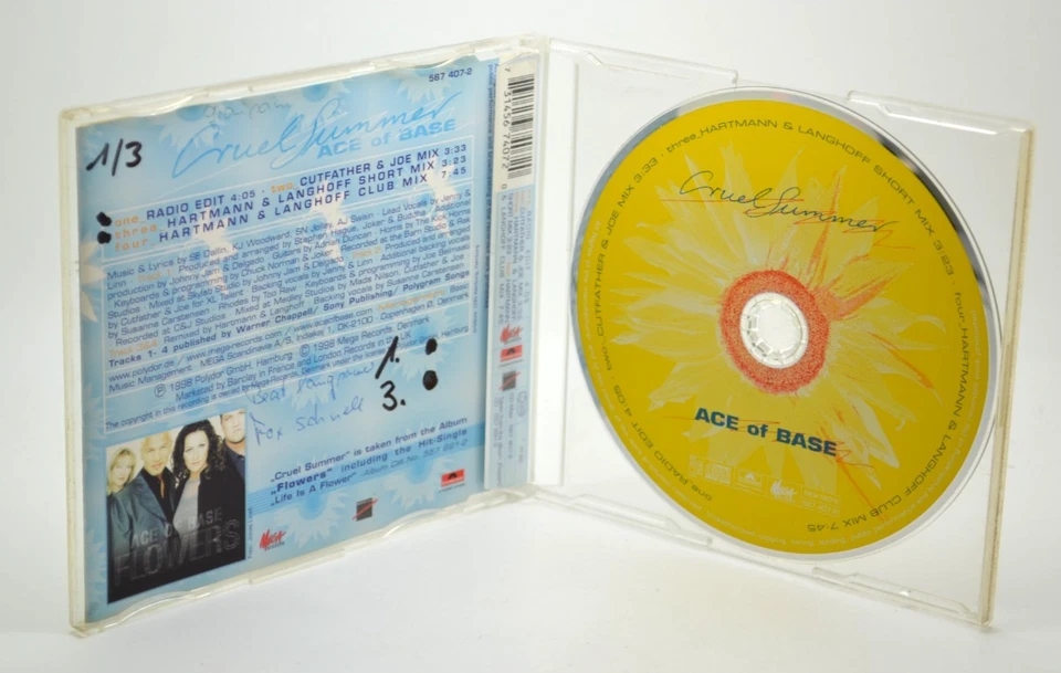 Ace Of Base - Cruel Summer  (Single CD 1998) - Bild 2 von 2