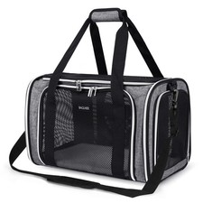 Pet Travel Carrier, Cat Carriers Dog Carrier for Small Medium Cats Dogs Puppi...
