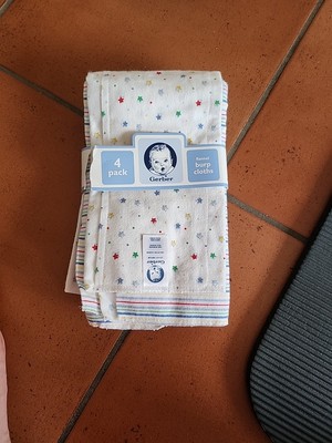 Gerber Baby 4 Spucktücher NEU 50.8cm×35.6cm