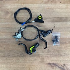 Magura Mt8 Sl Carbon 2-piston Disc Brake Levers Flatpost Mount Calipers