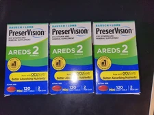 PreserVision AREDS 2 Vitamin Supplement Gel 360 Ttl gel cap  Exp 05/2026 