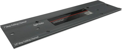 12'' Duct Folding Channel Tool - 3/8'' or 1'' Uniform Bends in Sheet Metal