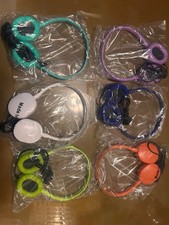 kids headphones wired easy storage bendable 3.5mm plug