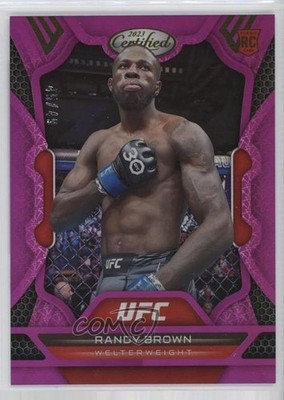 2023 Panini Chronicles UFC Certified Purple 45/49 Randy Brown Rookie RC 0zz3