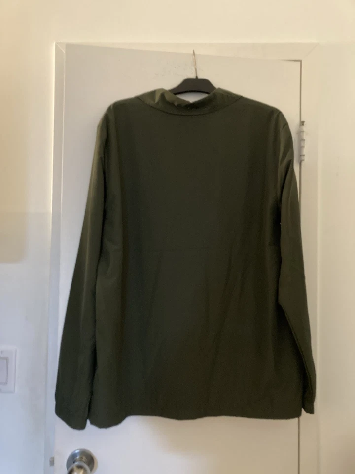 NWT Men’s Volcom Kentwood 2 Coach Jacket Olive Green Large Water Resistant - Image 4 of 4