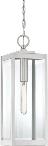 Quoizel WVR1907 Westover 1 Light 7"W Outdoor Mini Pendant - Stainless Steel - Picture 1 of 12