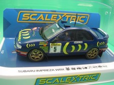 SCALEXTRIC C4555 SUBARU IMPRZA WRX CARLOS SAINZ 1995 #5  BNIB