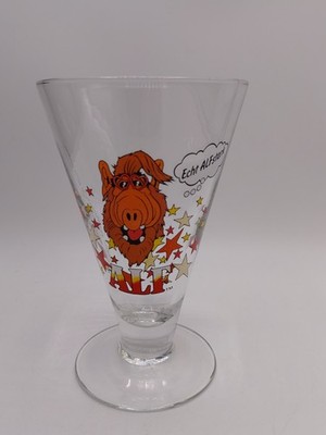   ALF Trinkglas Cocktailglas Eisbecher Vintage 1988 | Echt ALFstark! | Retro  