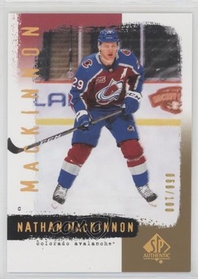 2020-21 SP Authentic 2000-01 Retro Spectrum 58/100 Nathan MacKinnon #R94 0y85