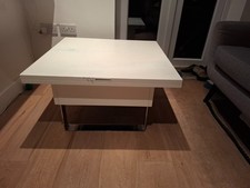 Convertible coffee table (80cm*80cm) to dining table (160cm*80cm) - £880RRP!