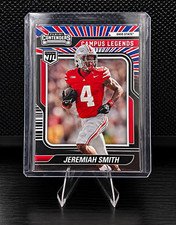 Panini 2024-25 Contenders NIL Campus Legends #7 Jeremiah Smith Red/White/Blue