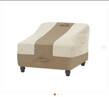 Pokrowiec na krzesło ogrodowe patio głębokie siedzisko (2-pak)