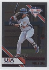 2020 Panini USA Baseball Stars & Stripes Longevity Ruby /249 Dylan Lina #68 00gy