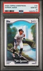 2025 TOPPS X BOB ROSS THE JOY OF BASEBALL #34 AARON JUDGE PSA 10 GEM MINT NYY