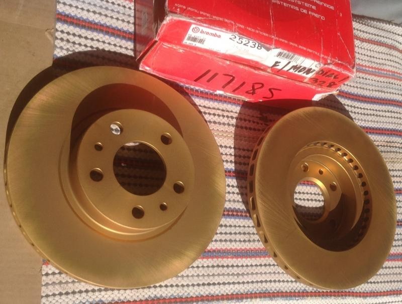 Ferrari 328 Front Brake disc P/N 117185