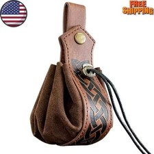 Viking Medieval Belt Pouch Men  s Coin Purse Retro Waist Bag Cool Stylish