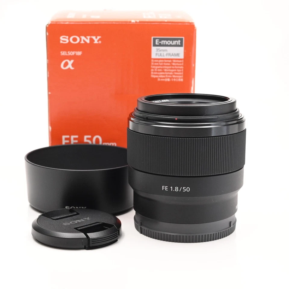 Lente Sony FE 50 mm f1,8 montura E SEL50F18F #285