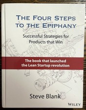The Four Steps to the Epiphany by Steve Blank 2013 Business Wiley Hardcover :VG