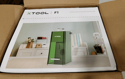 xTool F1 2-in-1 Dual Laser Engraver, Lightning Speed Portable