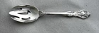 Gorham King Edward Sterling Pierced Serving Spoon 8 3/8” No Mono