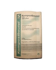 Bio-Kompostt&uuml;te 10 Liter ca.20x16x36cm 5 St&uuml;ck (0341)