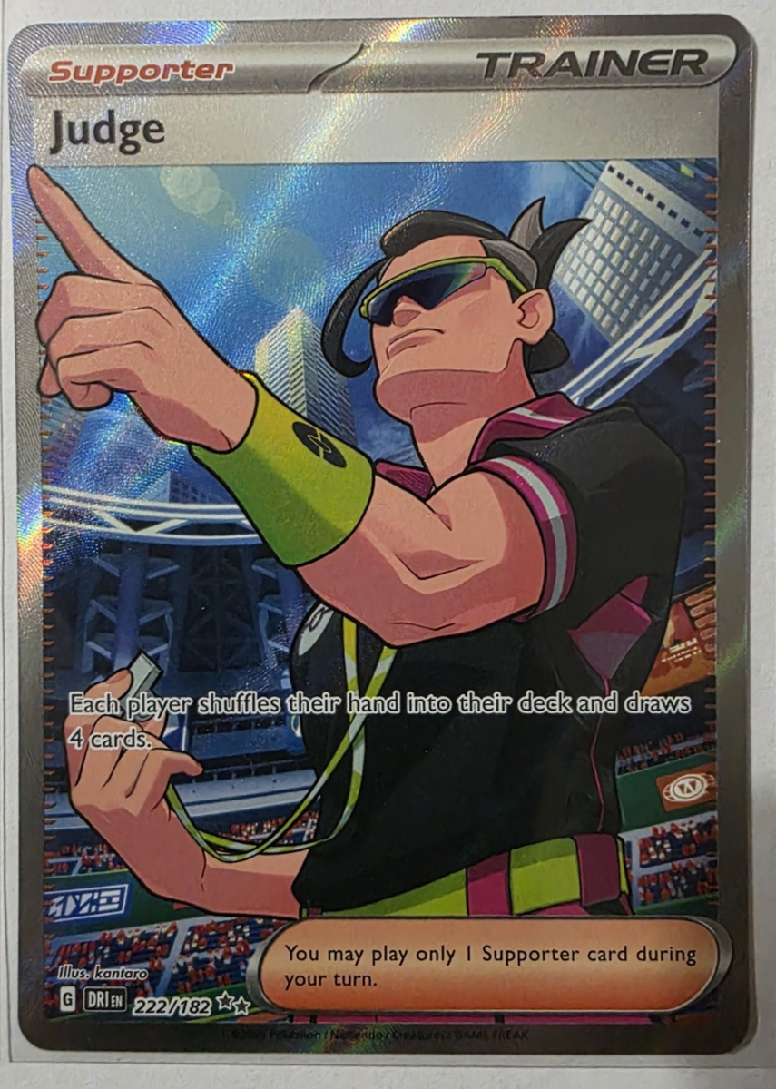 Judge 222/182 Sv10: Destined Rivals Holo | eBay