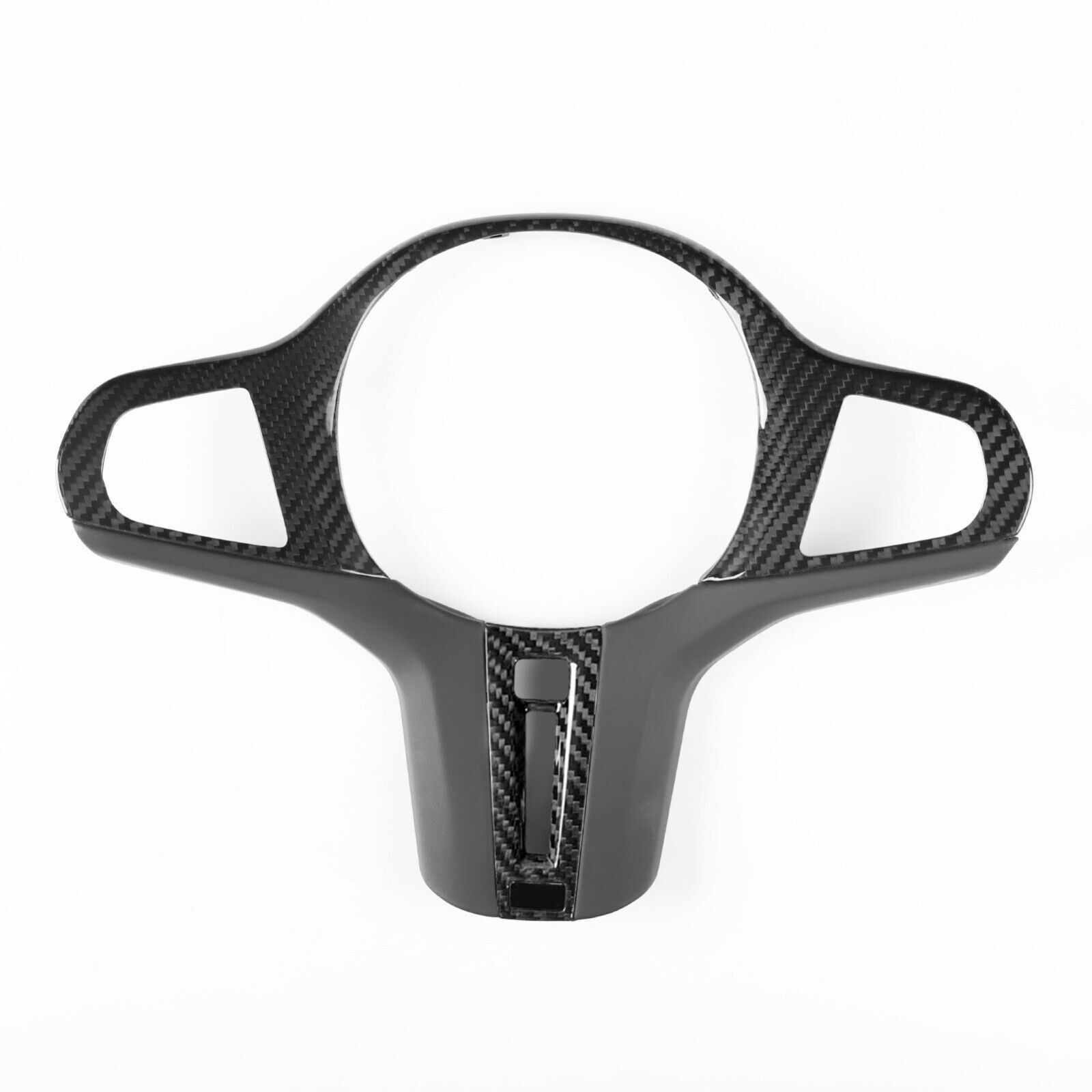 1xReal Carbon Fiber Steering Wheel Cover For BMW X3M X4M X5M X6M F95 F96 F97 F98