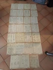 LOT OF 27 OLD TECHNICAL SHEETS SOCIETE DES INGENIEURS DE L'AUTOMOBILE