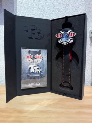 New Mister Cartoon Limited Edition Cat Bronson Watch Toy Tokyo Rare 50