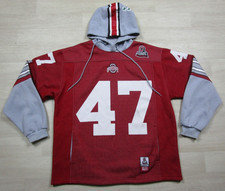 Ohio State Buckeyes Legends Jersey Hoodie Men's (L) #47 A.J. Hawk NCAA Football