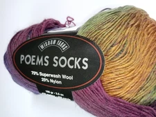 Wisdom Yarns Poems Socks-Color: 959-459 Yards-75% Superwash Wool/25% Nylon