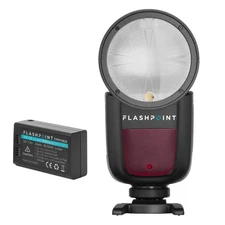 Flashpoint Zoom Li-on X R2 TTL On-Camera Round Flash Speedlight For Fujifilm (Go