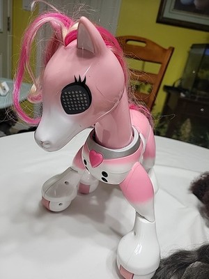 Zoomer Show Pony Interactive Horse Lights Up Sounds Spin Master