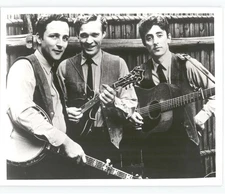 FOLK MUSIC Band GREENBRIAR BOYS Candid Portrait VINTAGE 1966 Press Photo