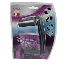 RadioShack RF Modulator 15-2526 Video Component Adapter. NOS. Good for Gaming TV