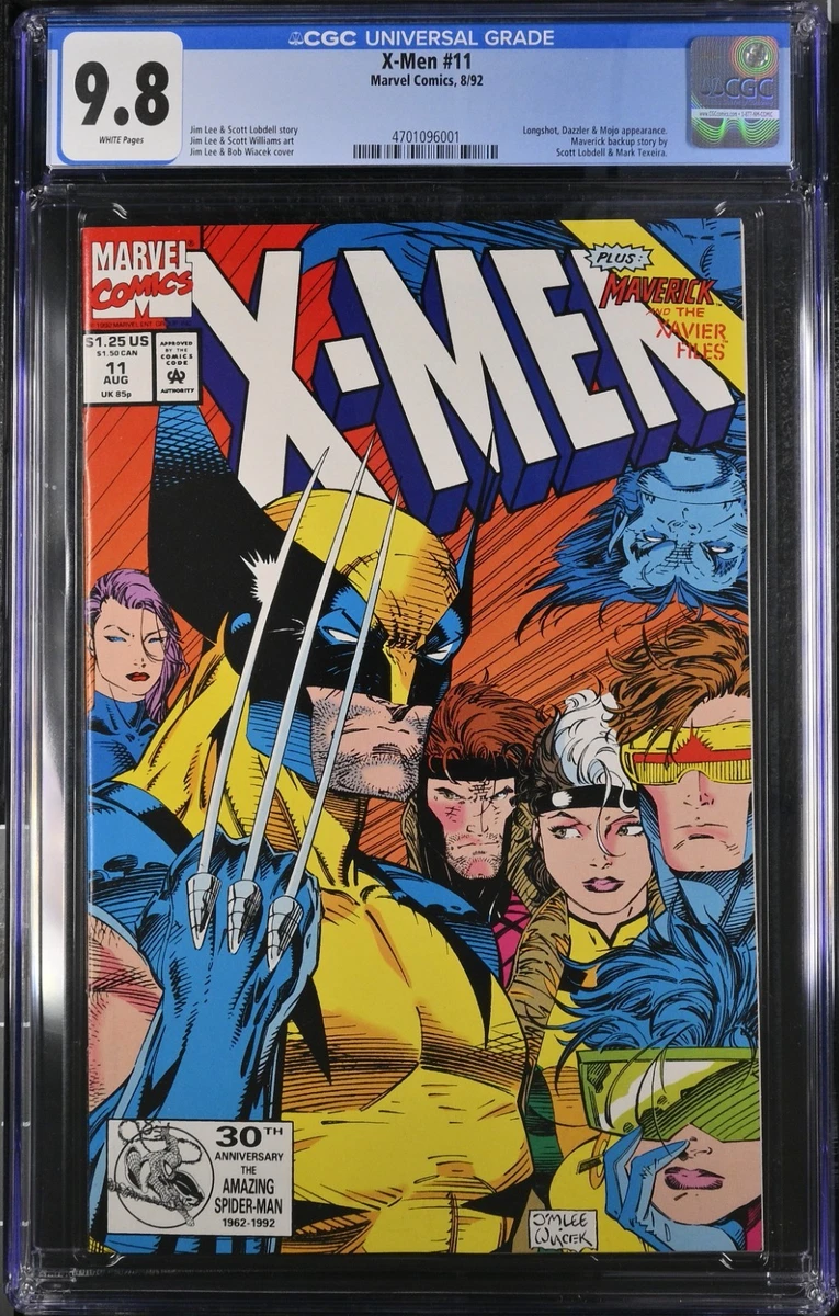 X-Men Certified Guaranty Company (CGC) 9.8 Near Mint/Mint Comics