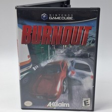 Nintendo Gamecube Burnout OEM Complete With Manual & Registration Tested