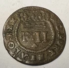 Portugal ?? 1 1/2  Reis  1699 Very Rare Copper Lot 434
