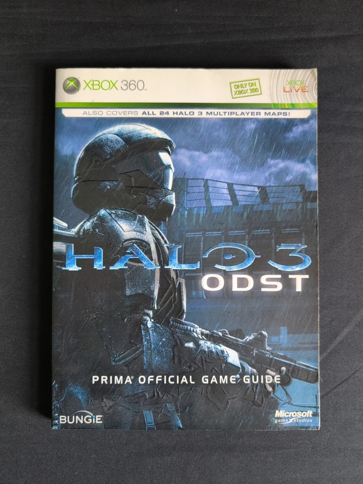 Halo 3 ODST Prima Official Game Strategy Guide for Xbox 360 with Game Bundle - Image 2 of 4