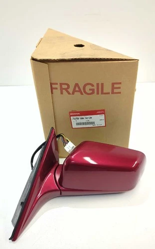 New OEM genuine Honda Door Mirror 1999-2001 Acura TL Red R507P L 76250-S0K-A21ZH