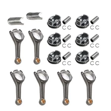 AJ126 Engine Piston Rings Connecting Rod Main Bearings Set For Land Rover Range